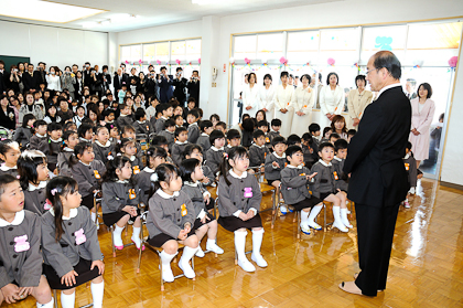 高須幼稚園入園式 園風景イメージ